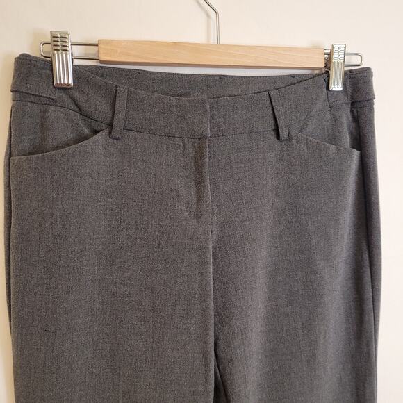 Joe B Benbasset Juniors Gray Flare Pants Size 3 Y2K Bootcut Stretch Office Wear - Picture 2 of 8
